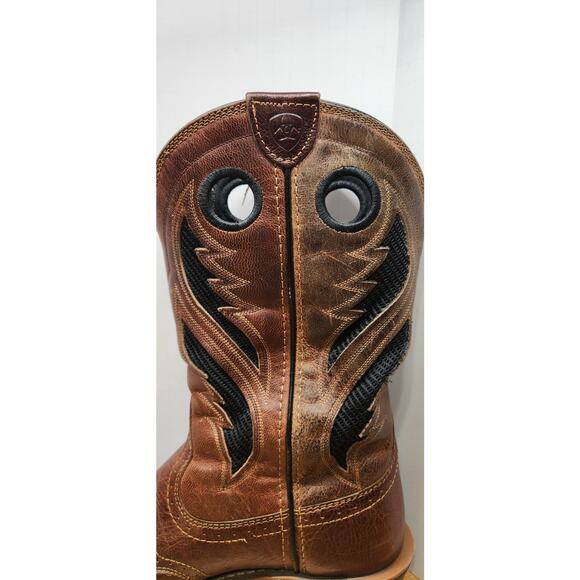 Ariat Men’s Heritage Roughstock Venttek Western Boot Used See Pics main image 9